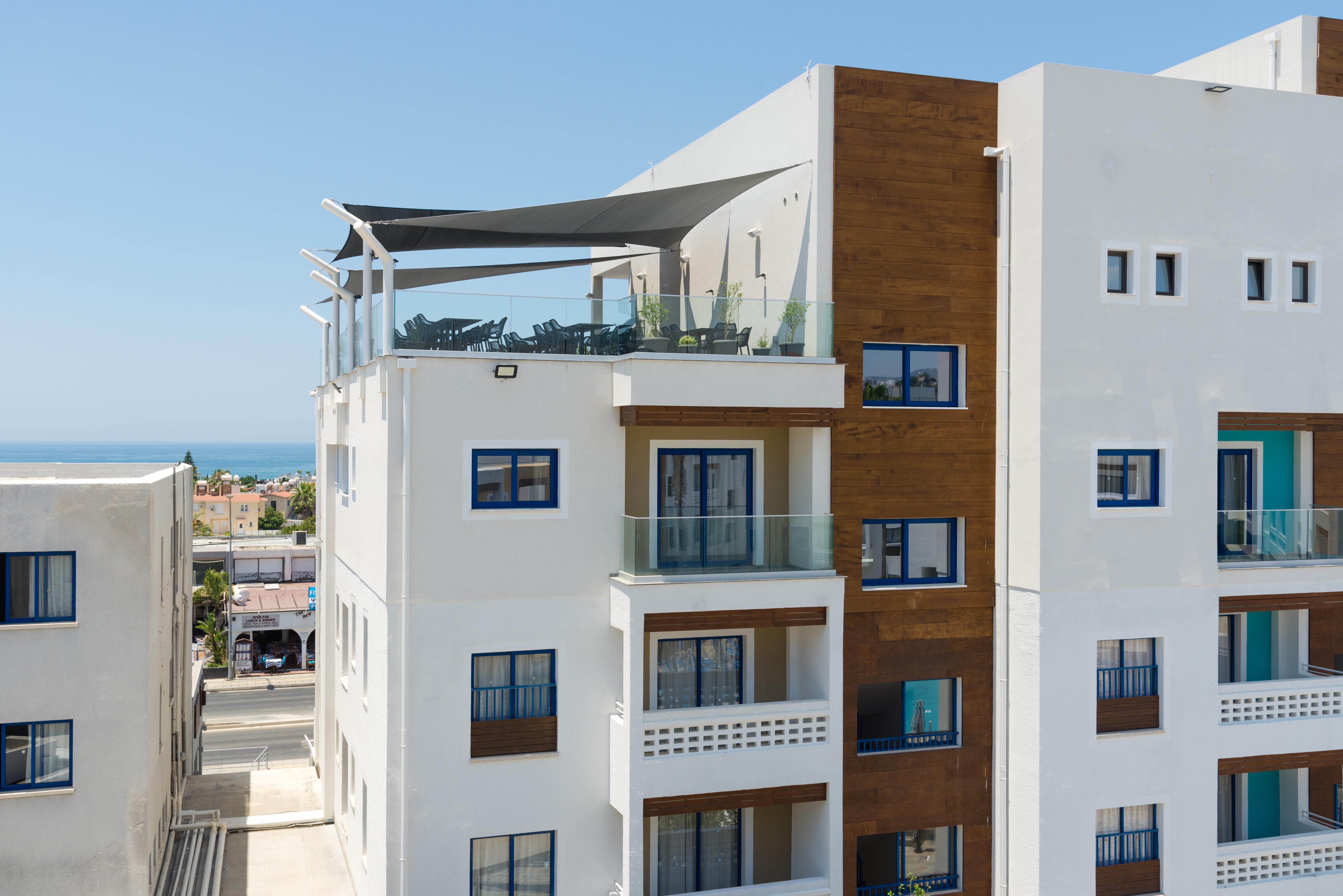 Kefalos Damon Hotel Apartments Paphos ภายนอก รูปภาพ