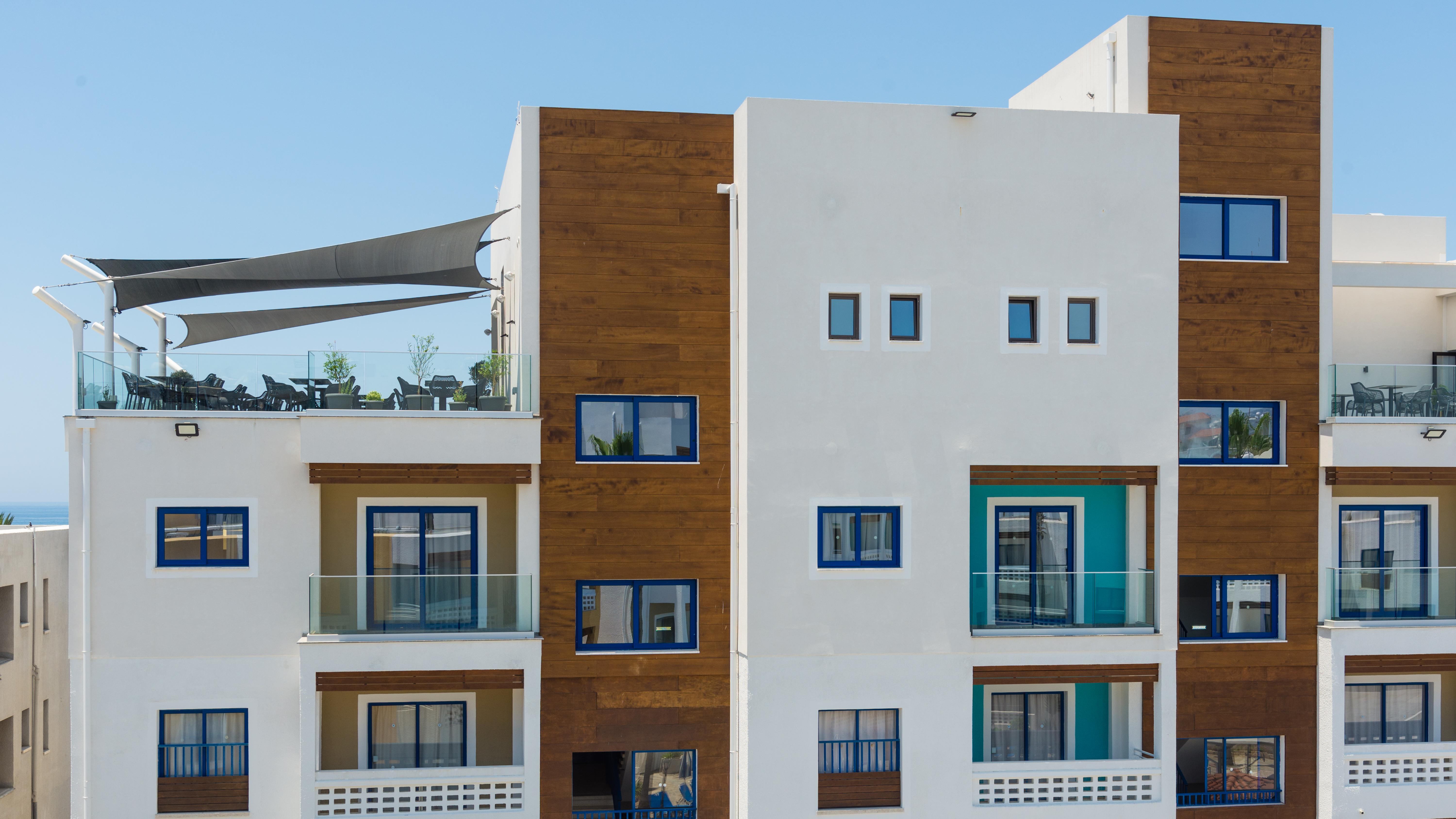 Kefalos Damon Hotel Apartments Paphos ภายนอก รูปภาพ