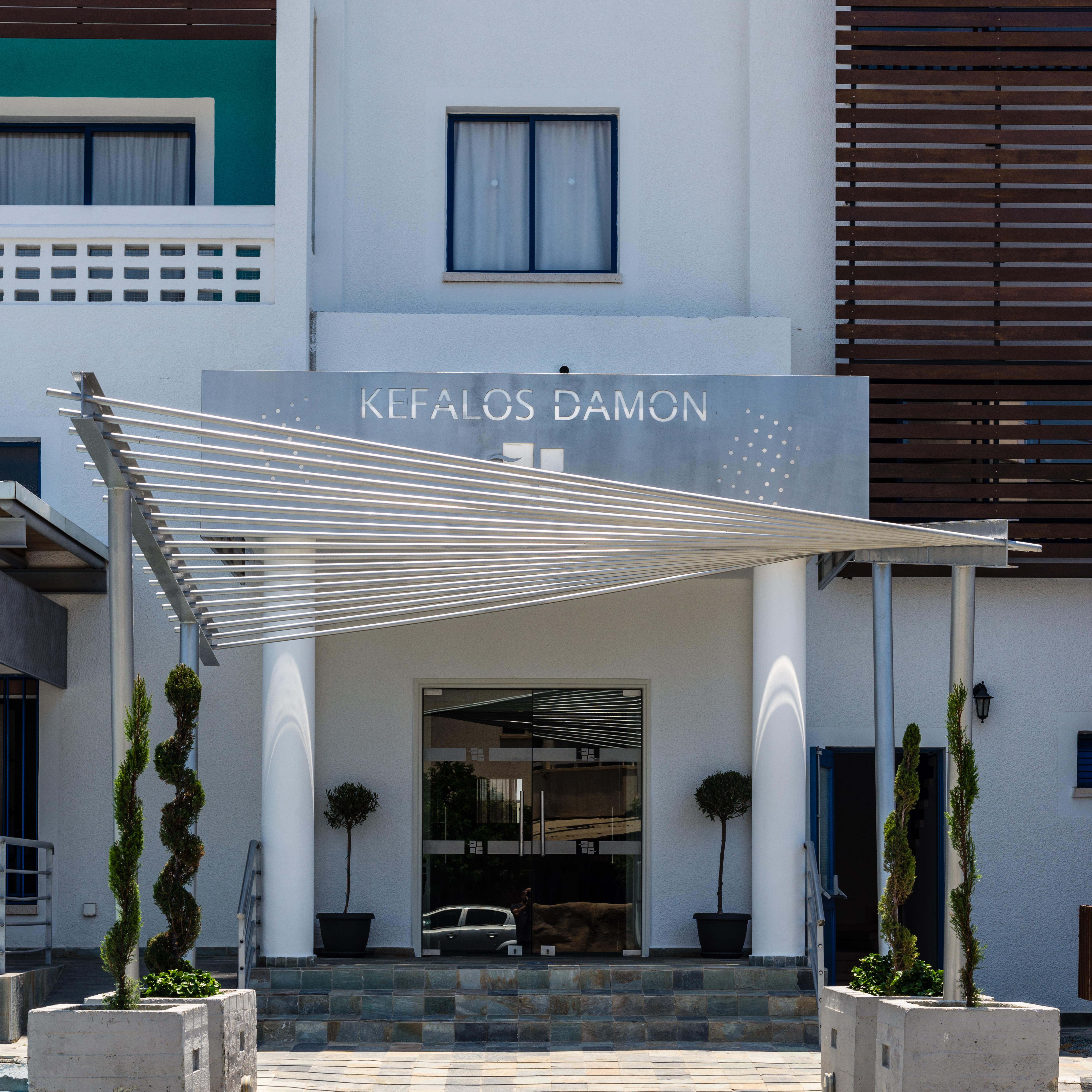 Kefalos Damon Hotel Apartments Paphos ภายนอก รูปภาพ